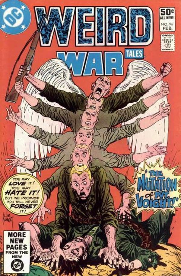Weird War Tales #96 cover