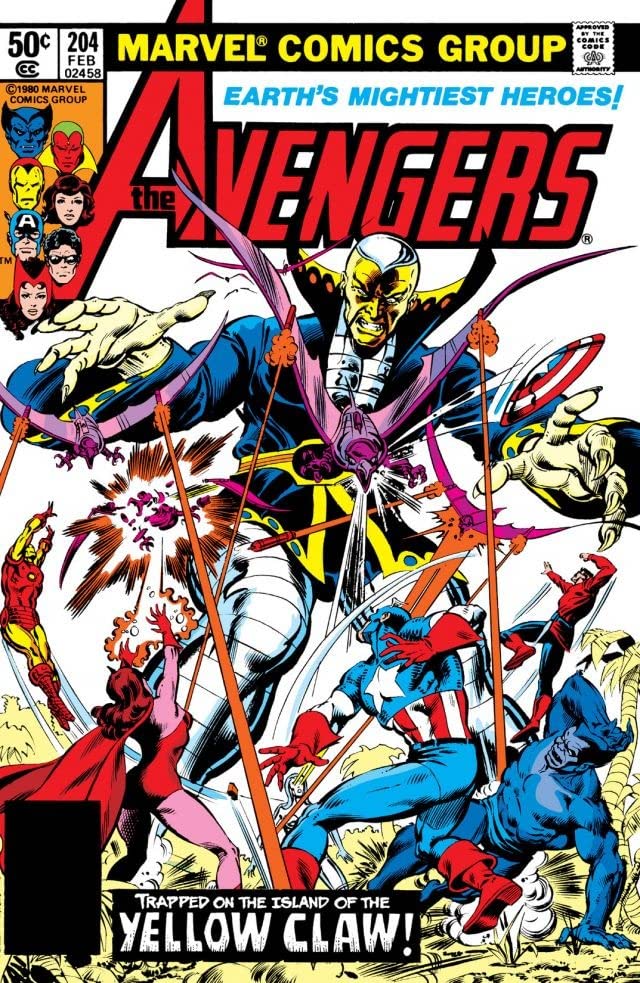 The Avengers #204 cover