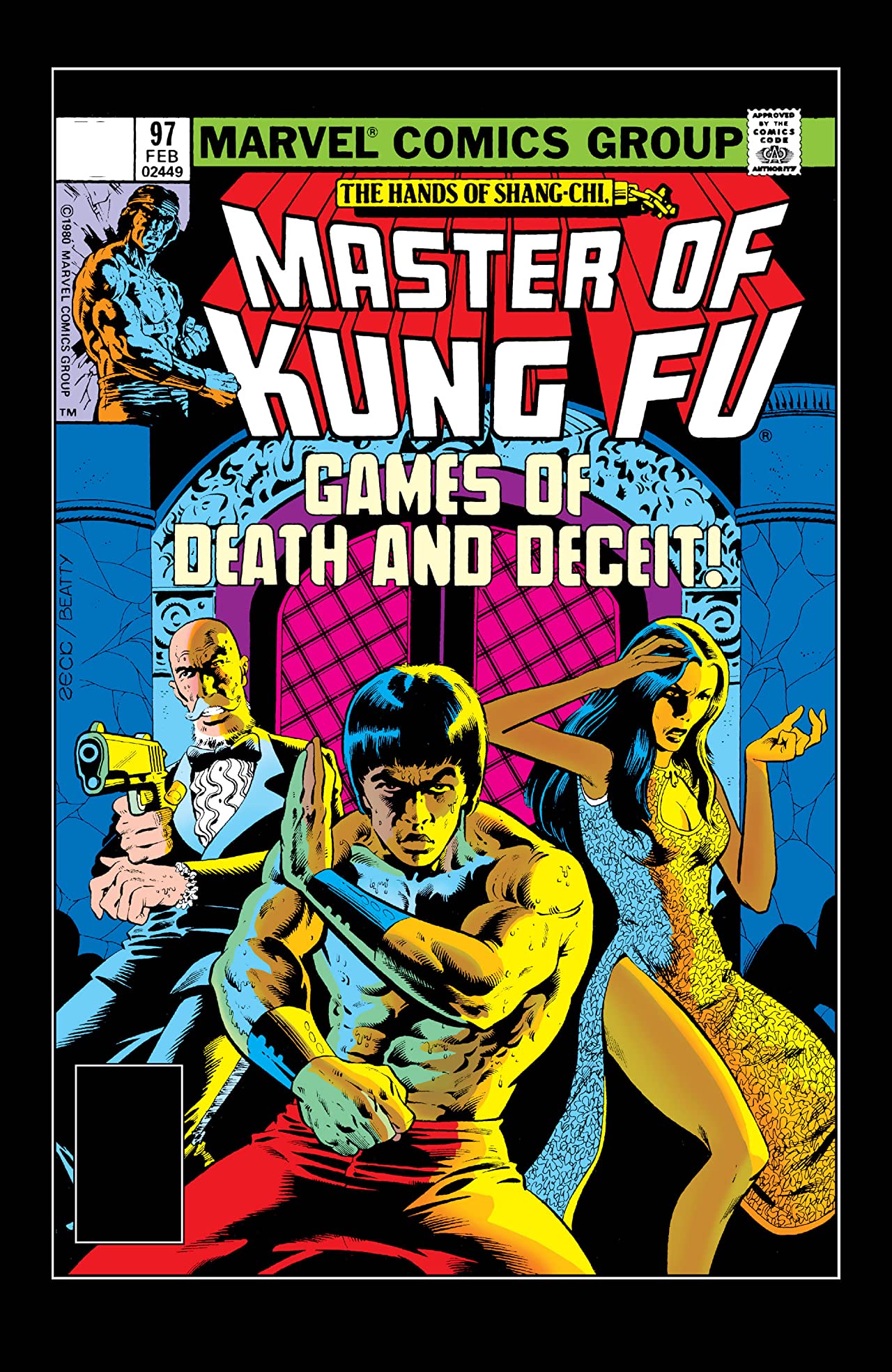 Master of Kung Fu #97 cover