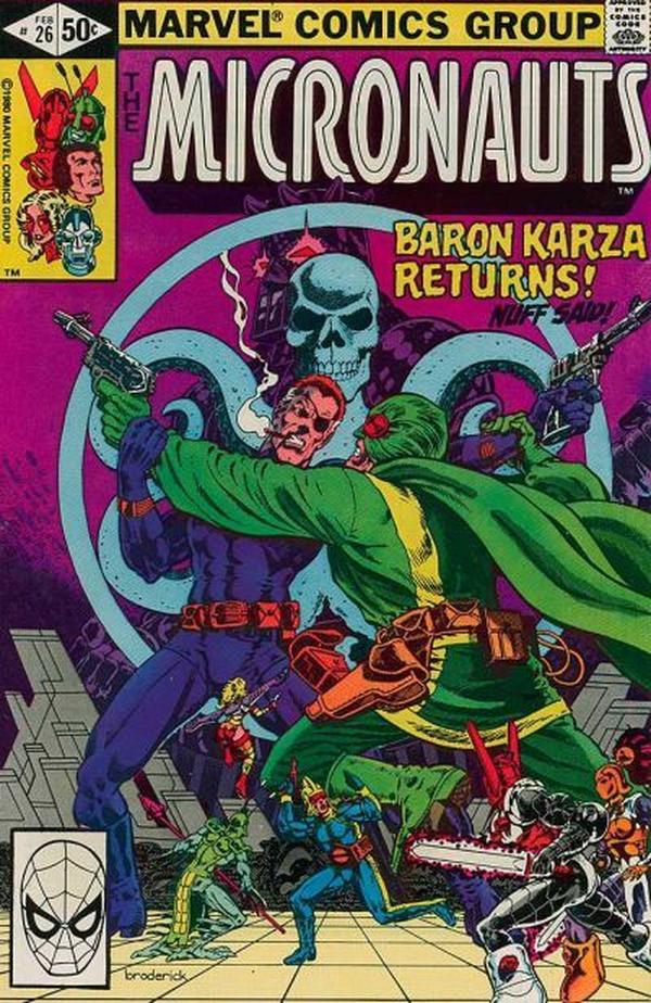Micronauts #26 cover
