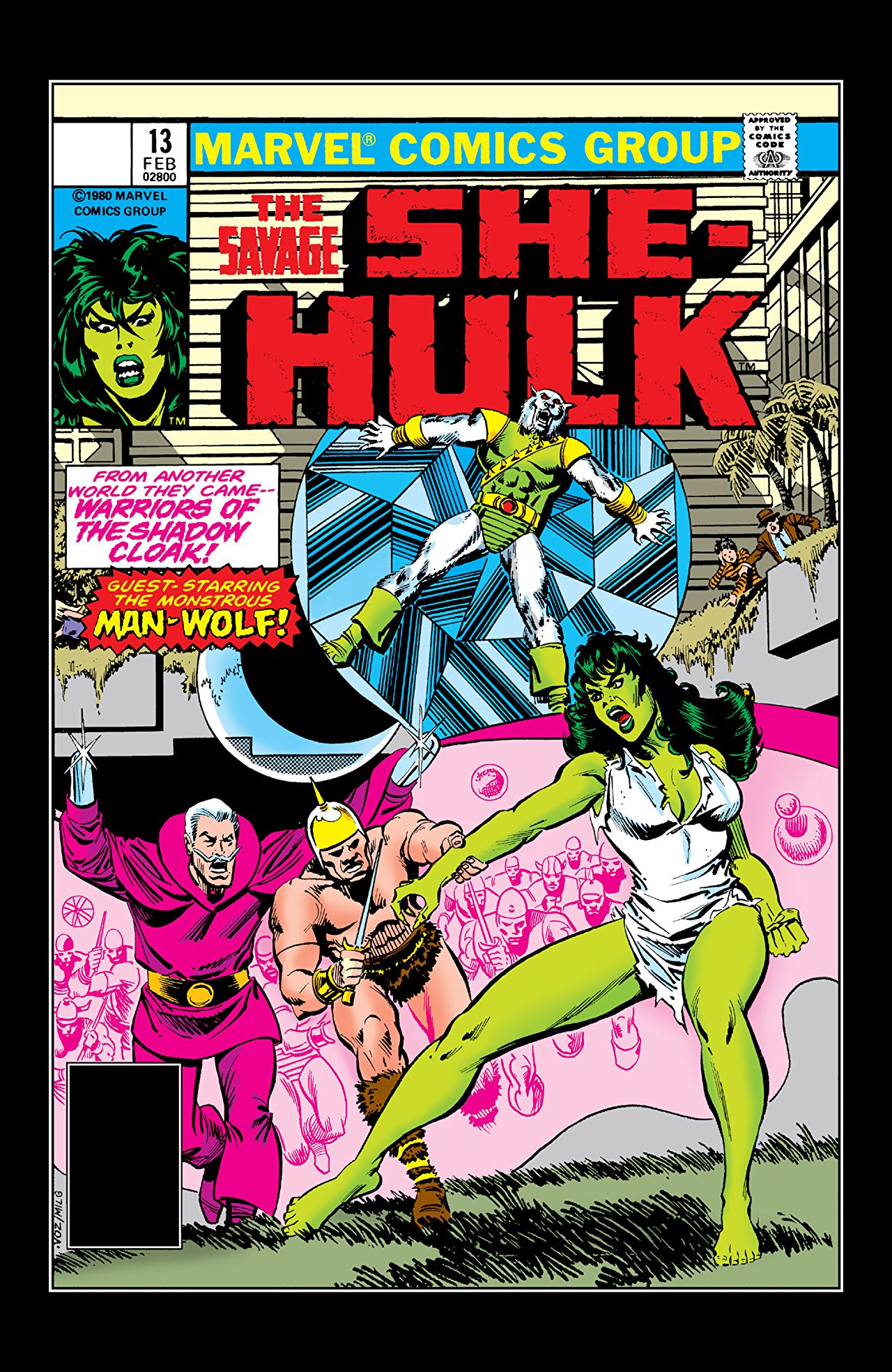 The Savage She-Hulk #13 cover