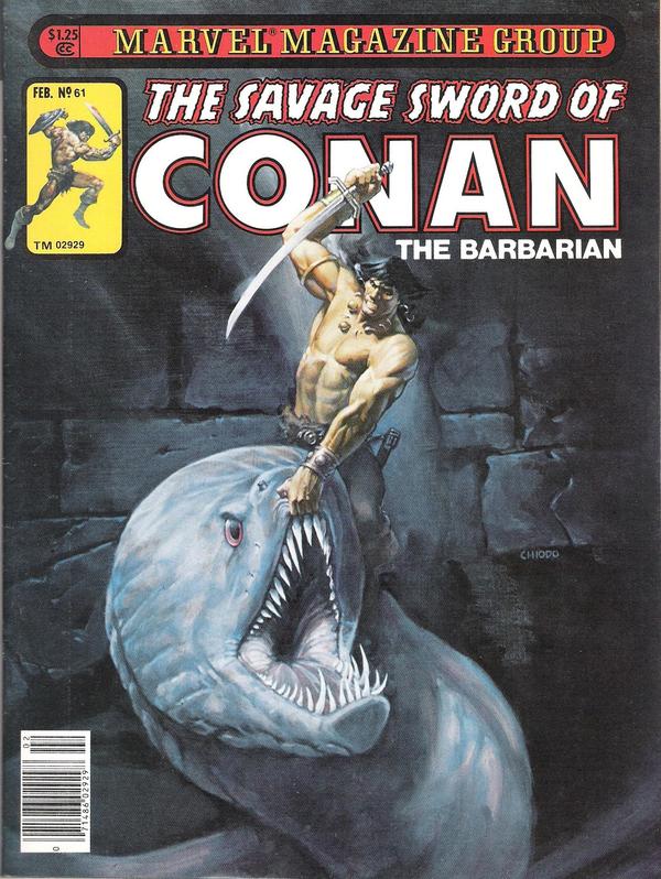 The Savage Sword of Conan #61