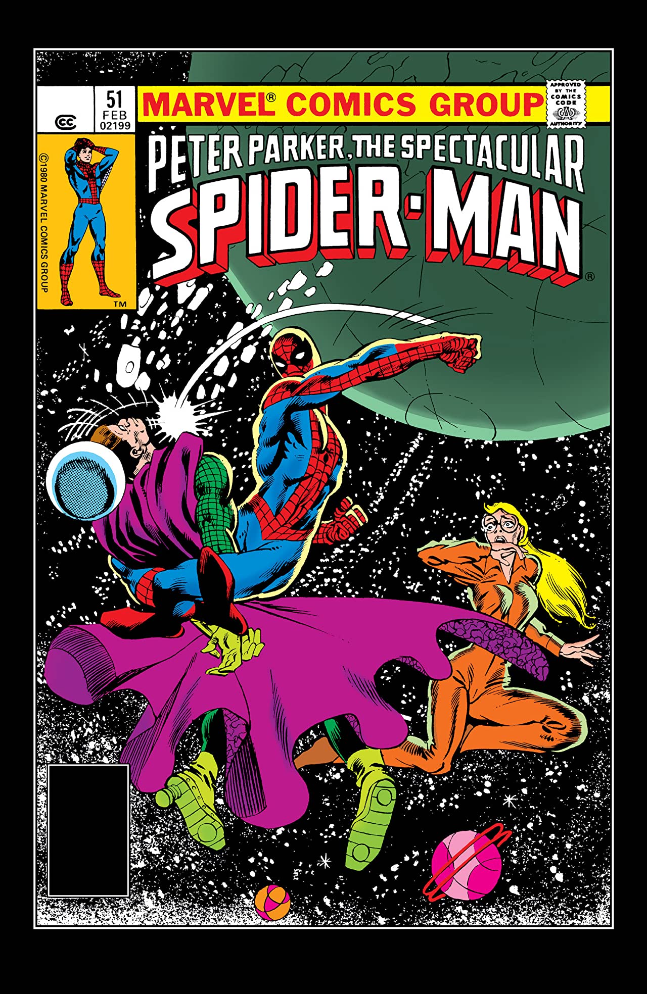 The Spectacular Spider-Man #51 cover