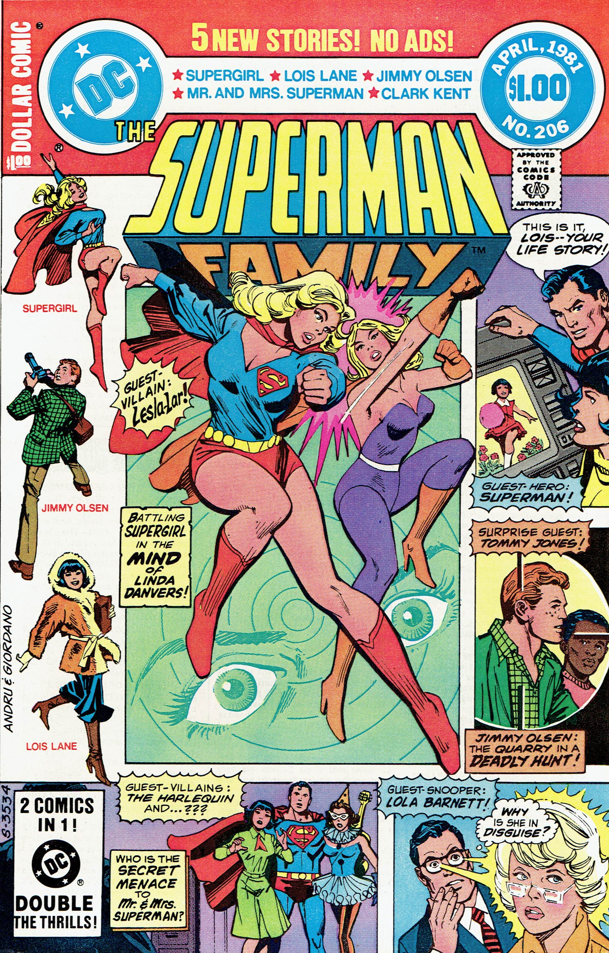 The Superman Family #206 cover