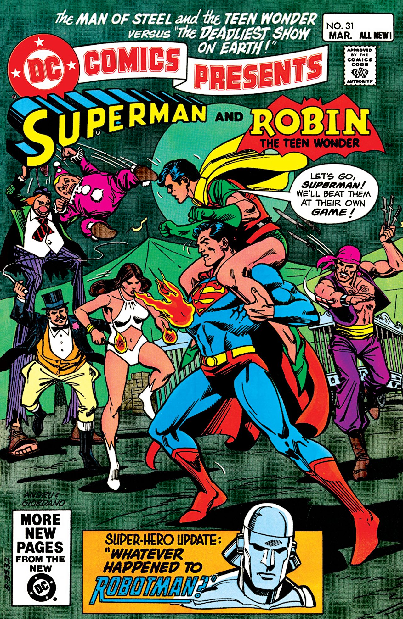 DC Comics Presents #31 cover
