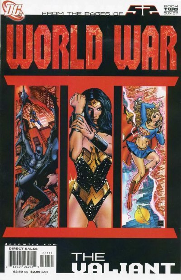52 / World War III Part Two: The Valiant #1 cover