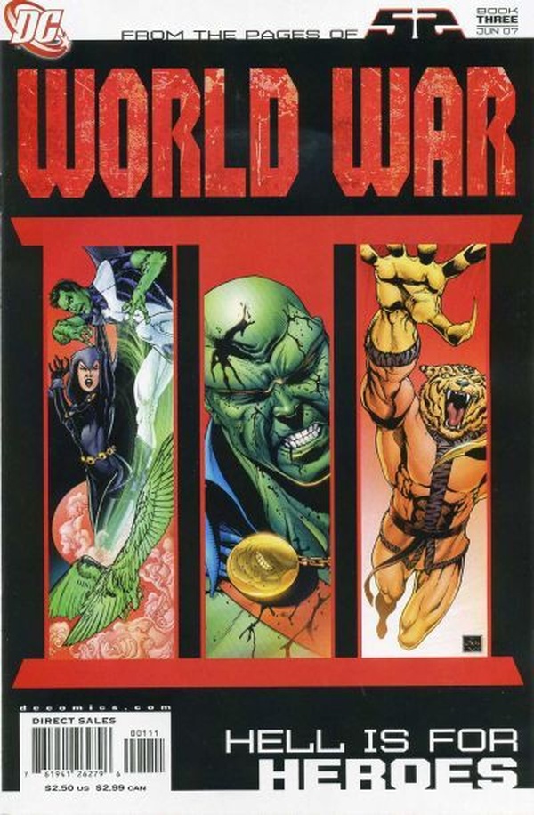 52 / World War III Part Three: Hell Is for Heroes #1 cover
