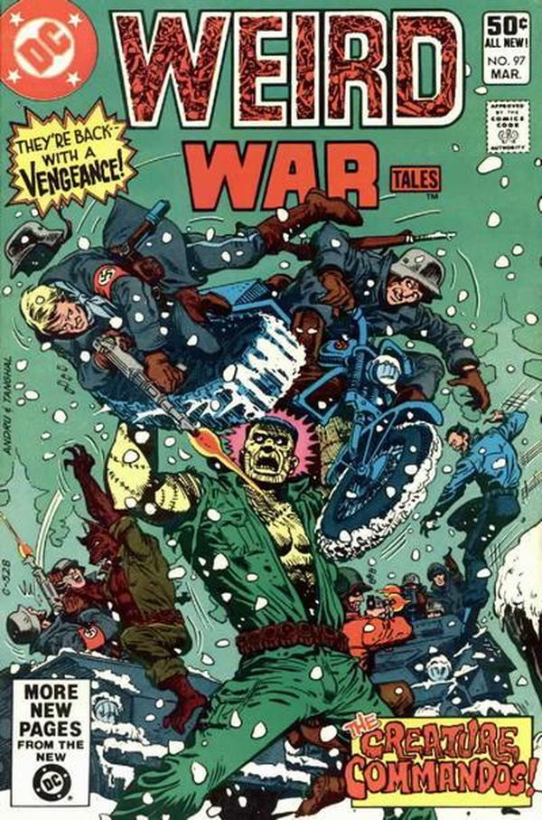Weird War Tales #97 cover
