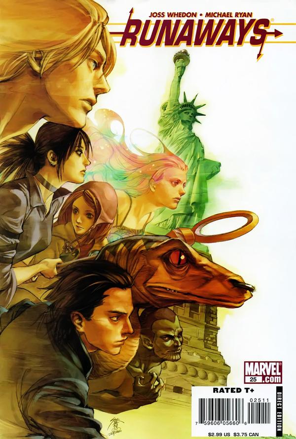 Runaways #25 cover