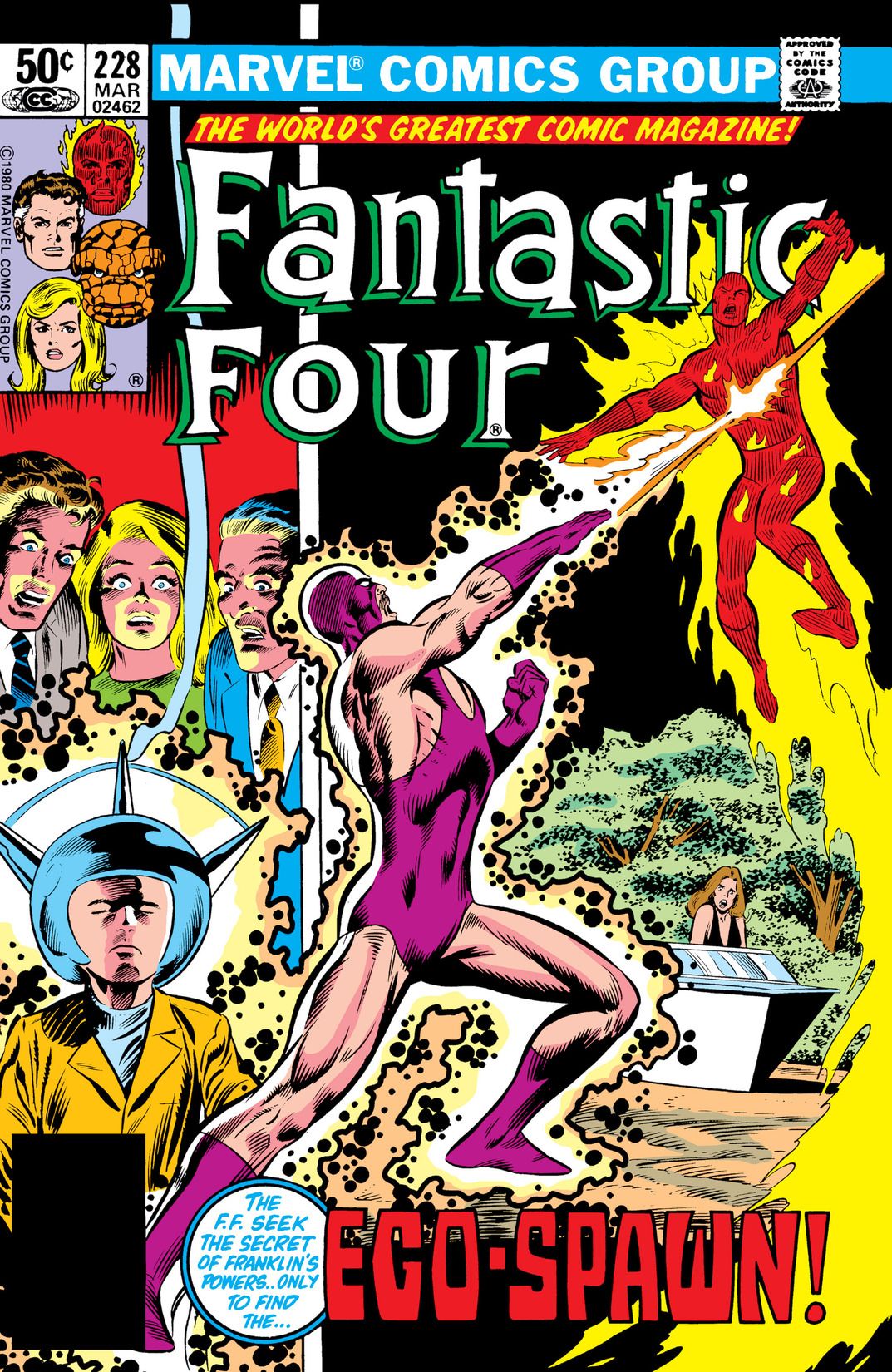 Fantastic Four #228 cover