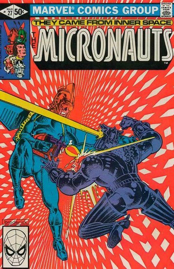 Micronauts #27 cover