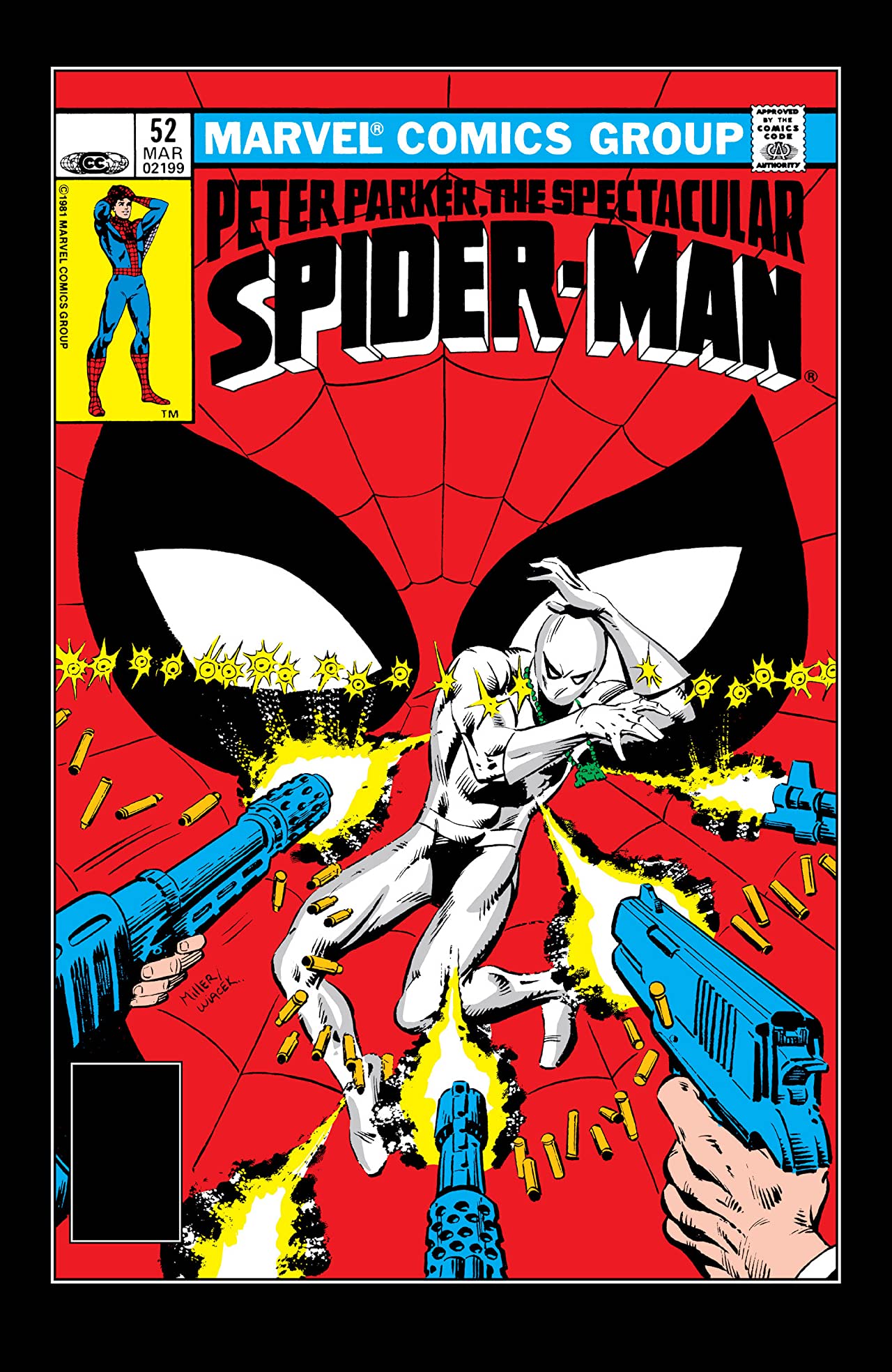 The Spectacular Spider-Man #52 cover