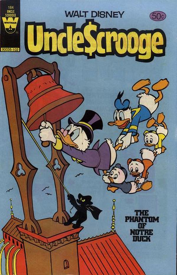 Walt Disney Uncle Scrooge #184 cover