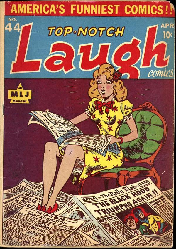 Top Notch Laugh Comics #44 cover