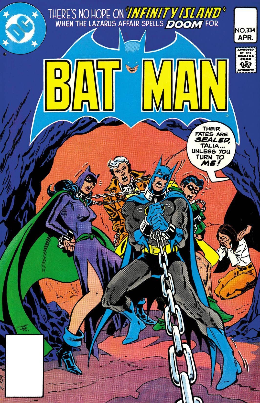 Batman #334 cover