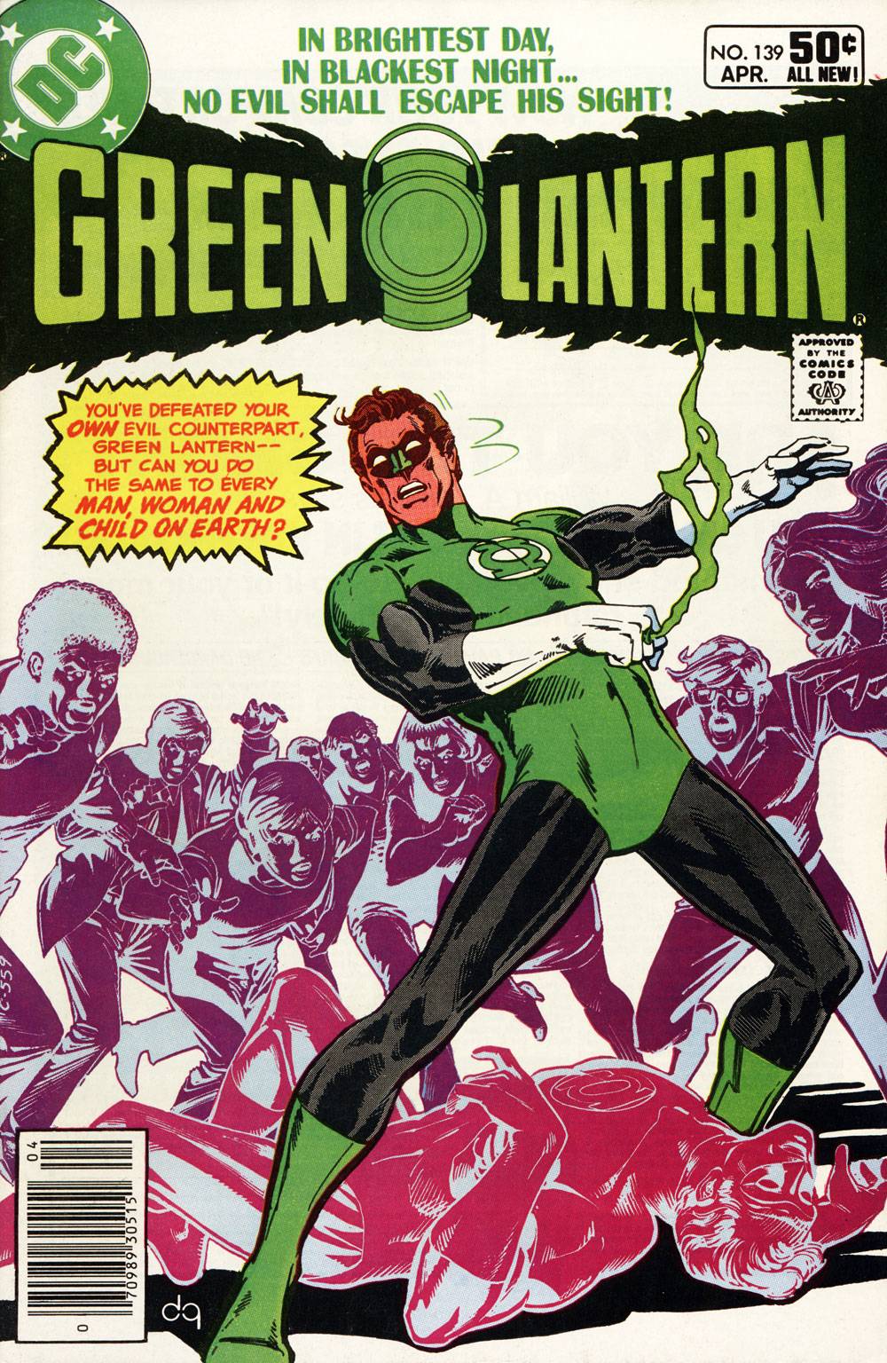 Green Lantern #139 cover