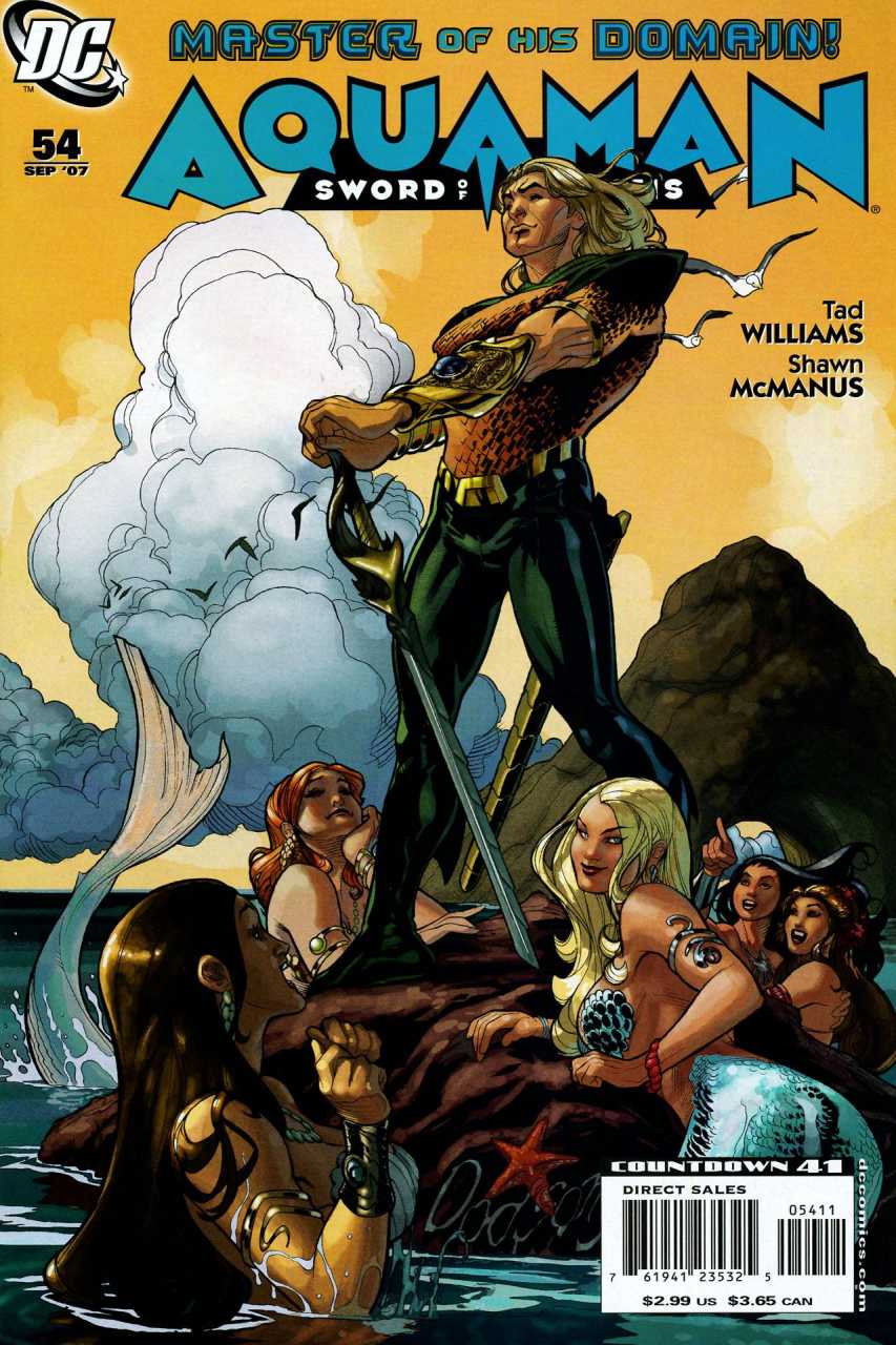 Aquaman: Sword of Atlantis #54 cover