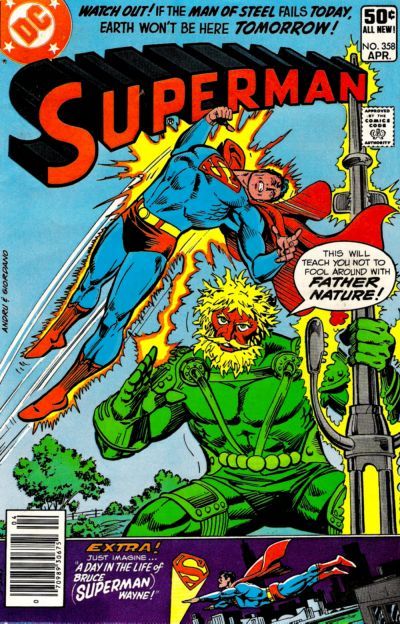 Superman #358 cover