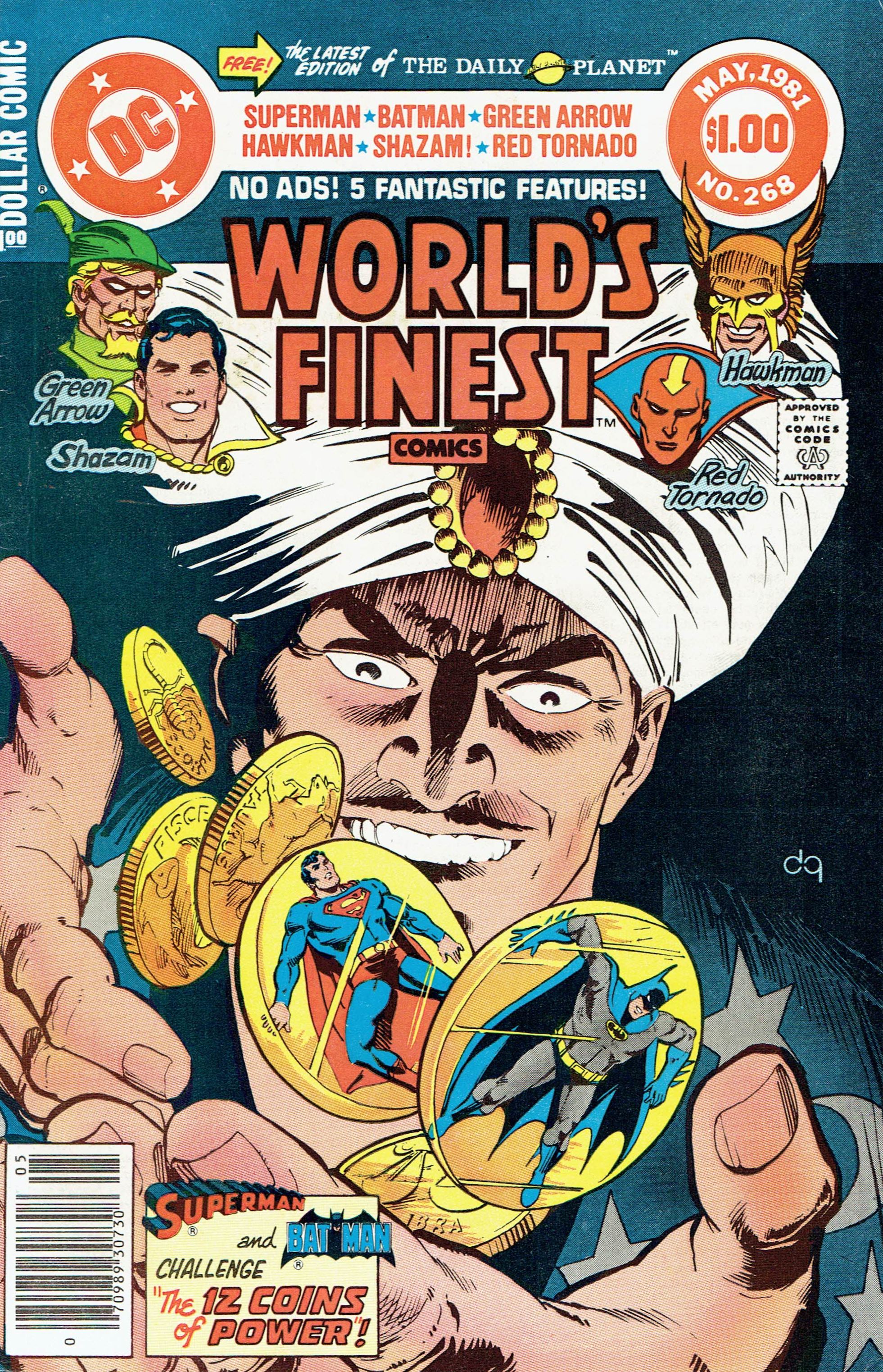 World's Finest Comics #268 cover