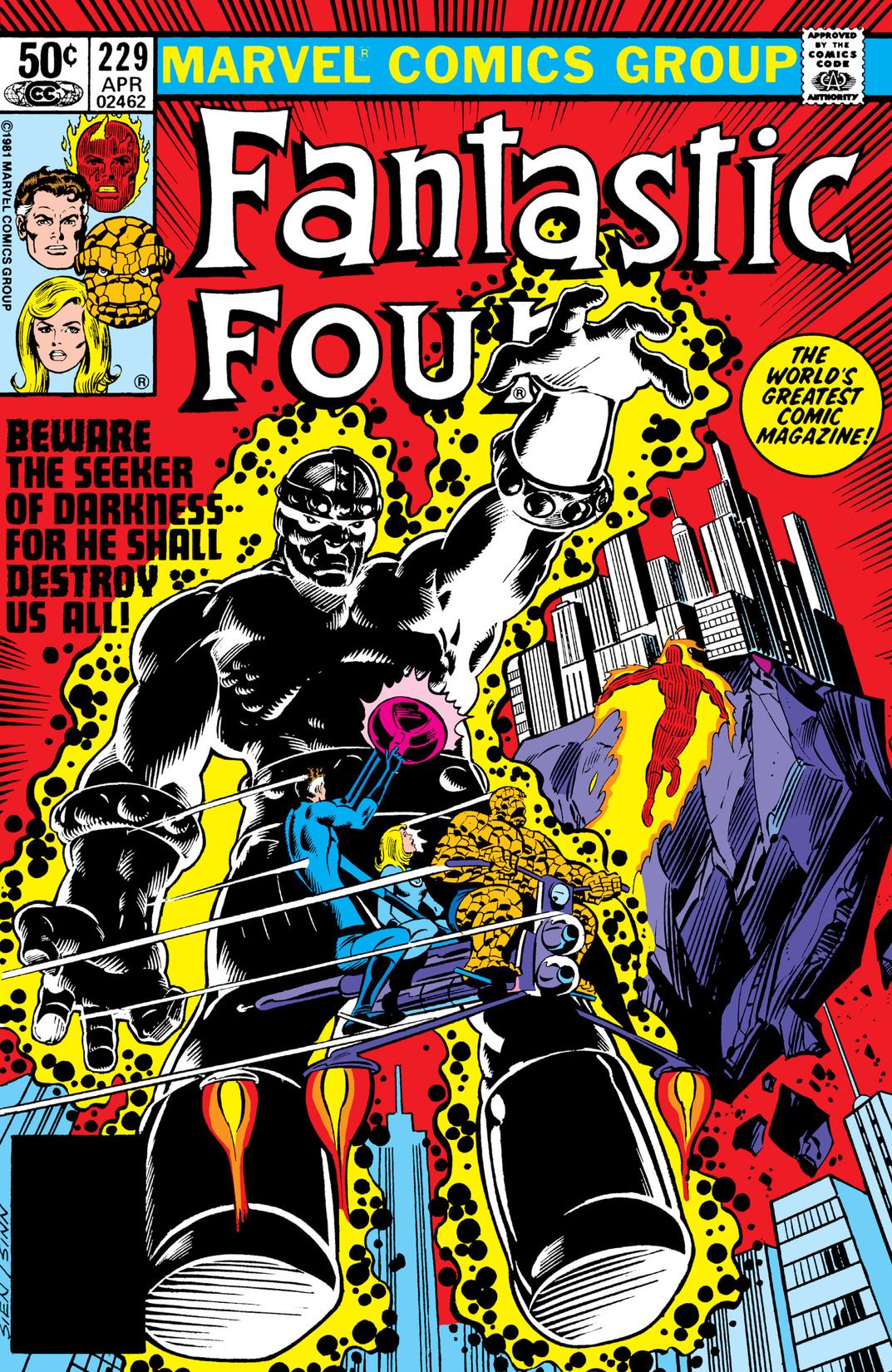 Fantastic Four #229 cover