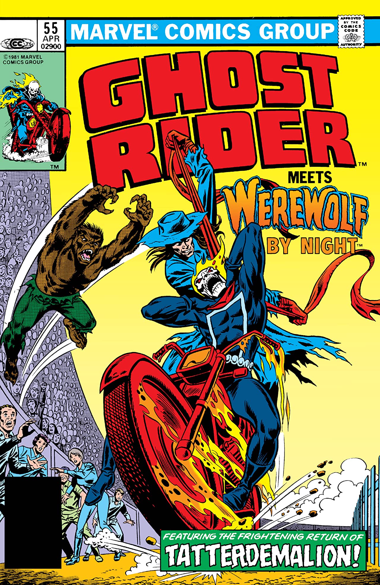 Ghost Rider #55 cover