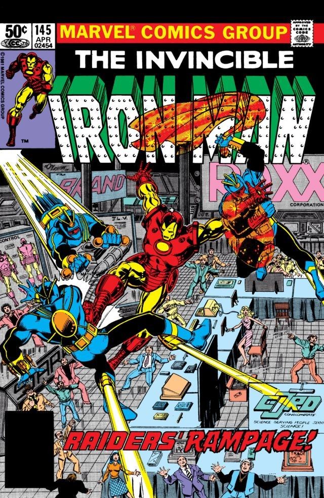 Iron Man #145 cover