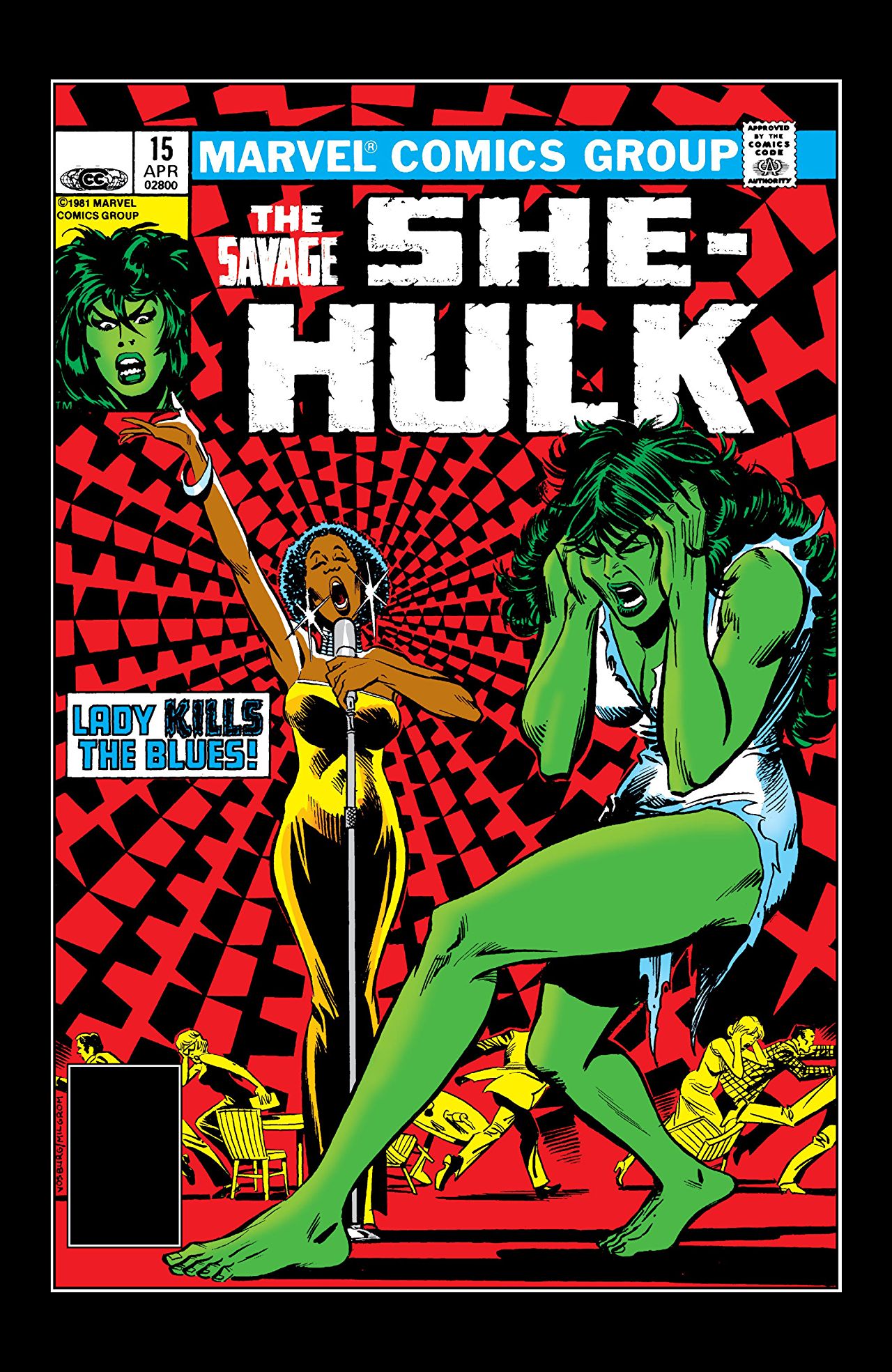 The Savage She-Hulk #15 cover
