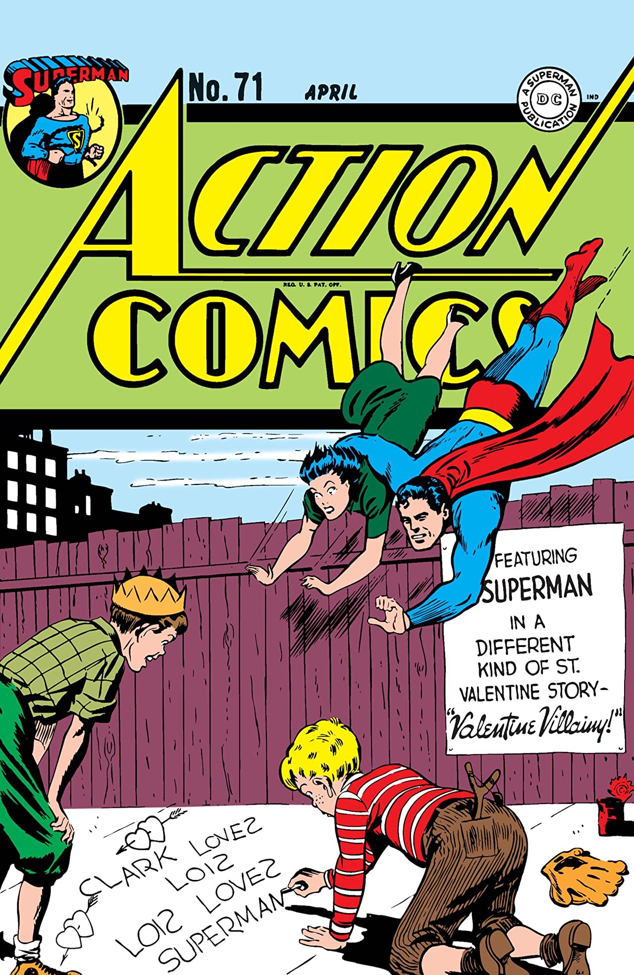 Action Comics #71 cover