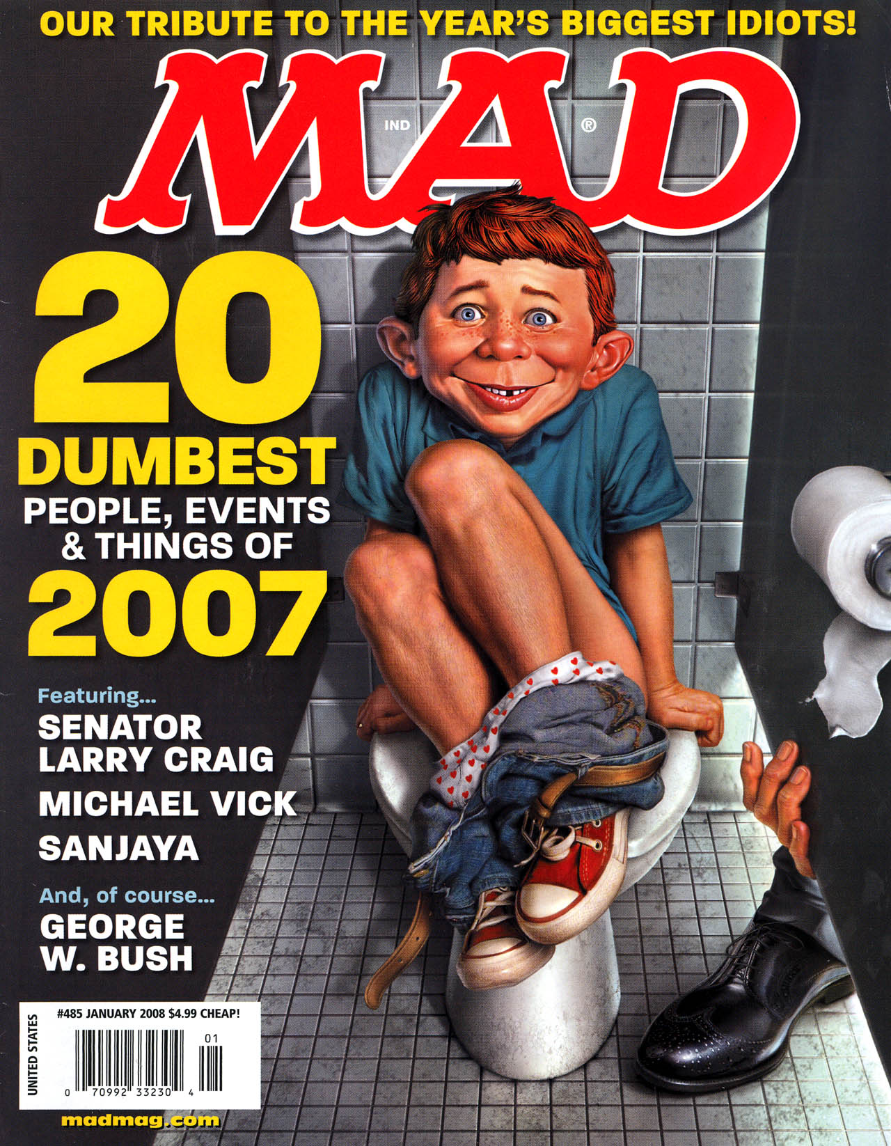 Mad #485 cover