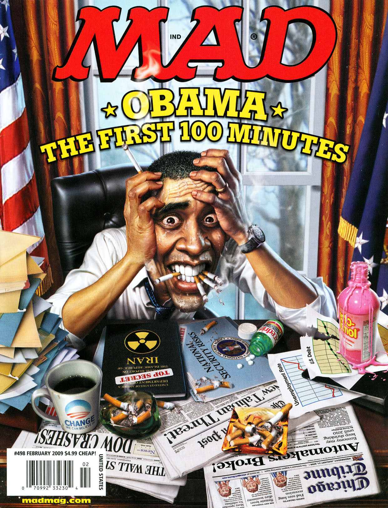 Mad #498 cover