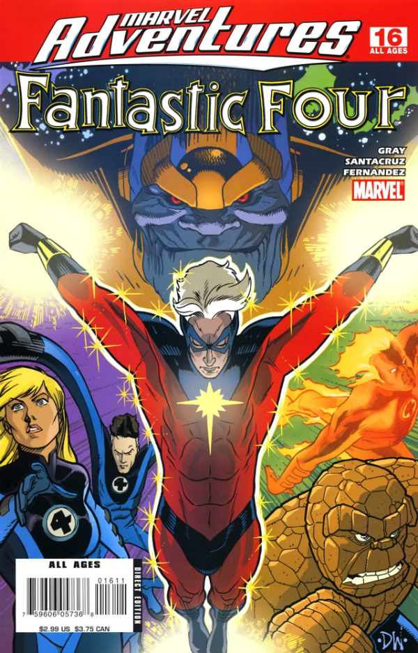 Marvel Adventures Fantastic Four #16 cover