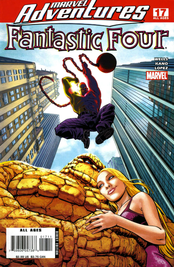 Marvel Adventures Fantastic Four #17 cover