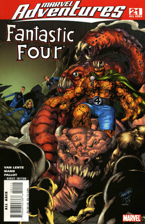 Marvel Adventures Fantastic Four #21
