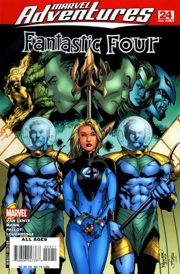 Marvel Adventures Fantastic Four #24 cover