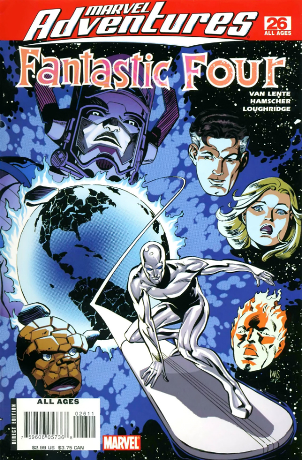 Marvel Adventures Fantastic Four #26 cover