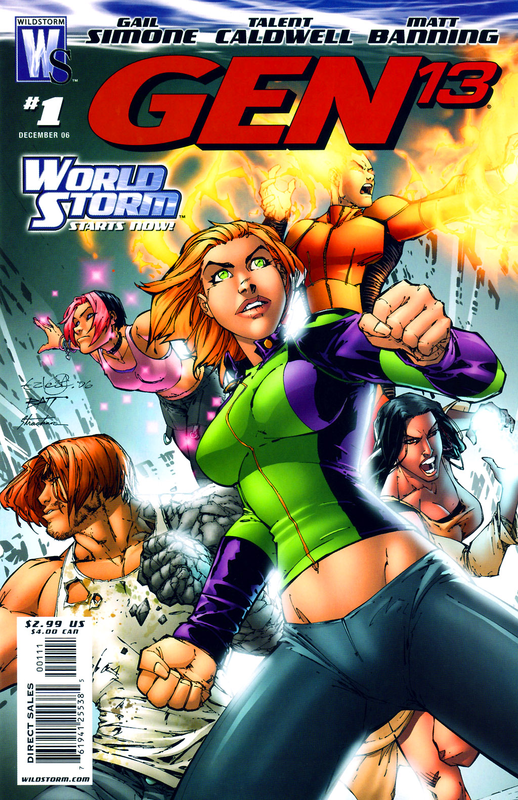 Gen 13 #1 cover