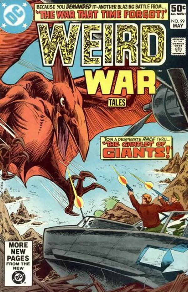 Weird War Tales #99 cover