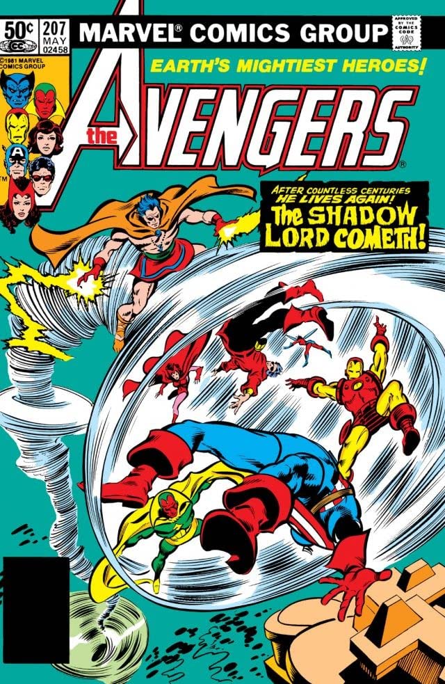 The Avengers #207 cover