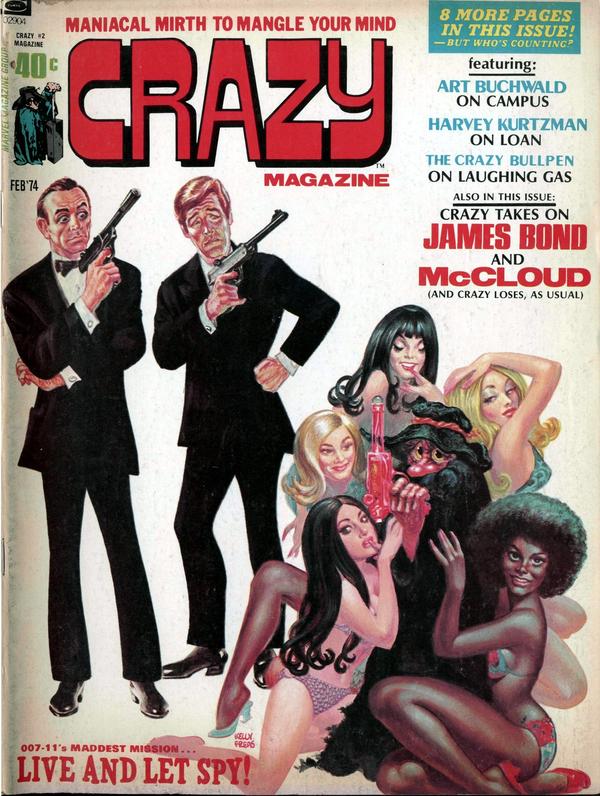 Crazy Magazine #2 cover