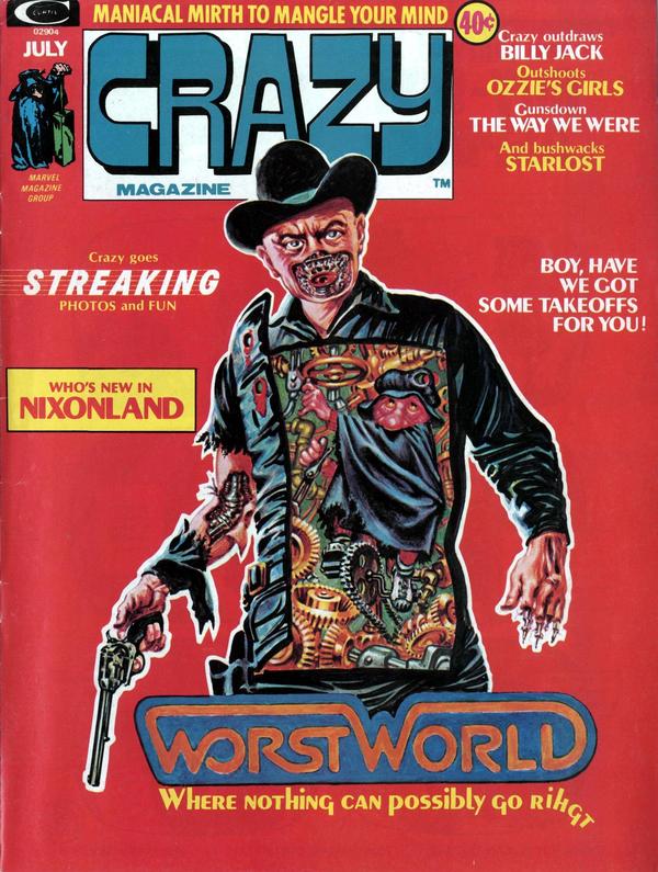 Crazy Magazine #5 cover