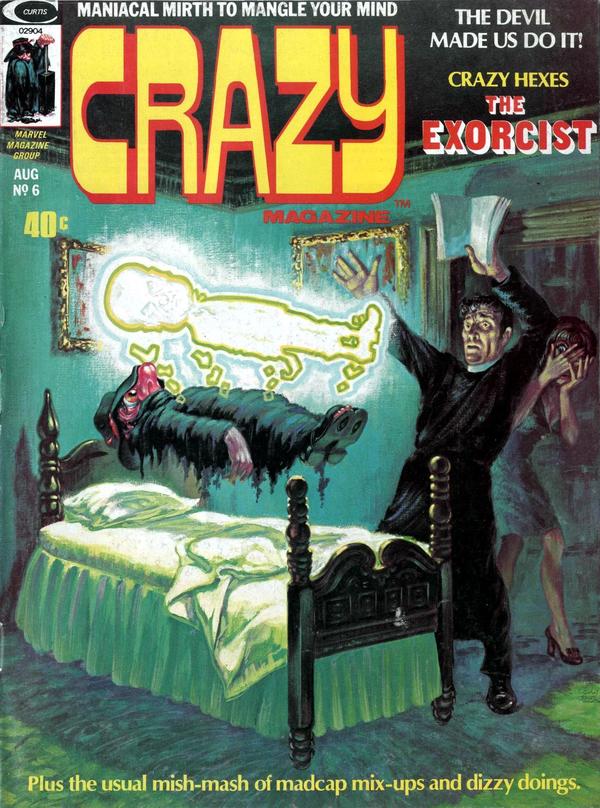 Crazy Magazine #6 cover