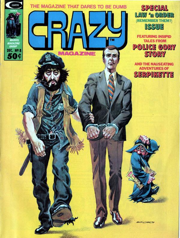 Crazy Magazine #8 cover