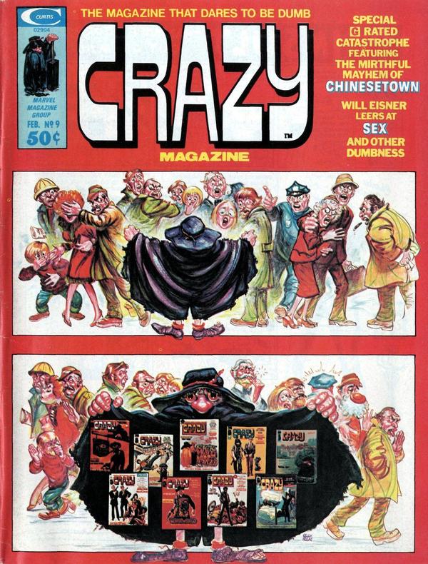 Crazy Magazine #9 cover