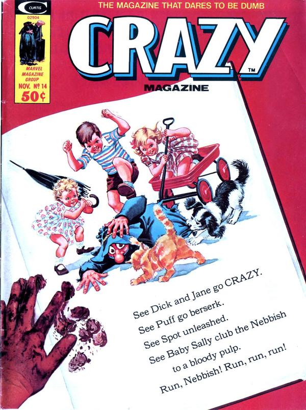 Crazy Magazine #14 cover