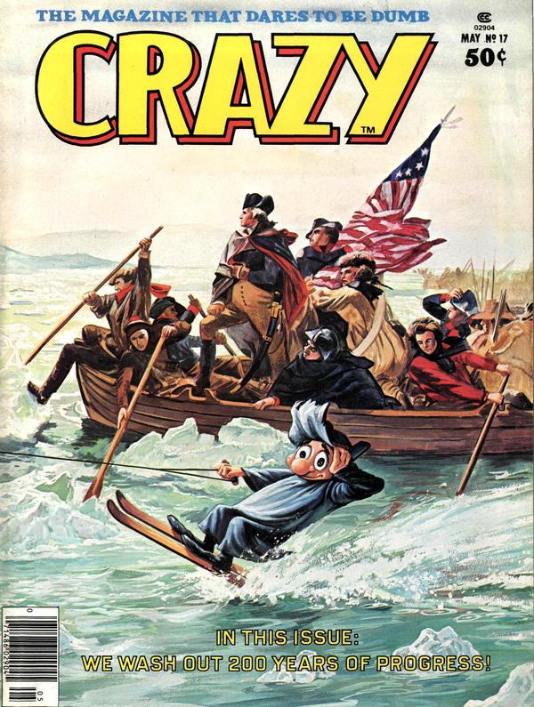 Crazy Magazine #17 cover