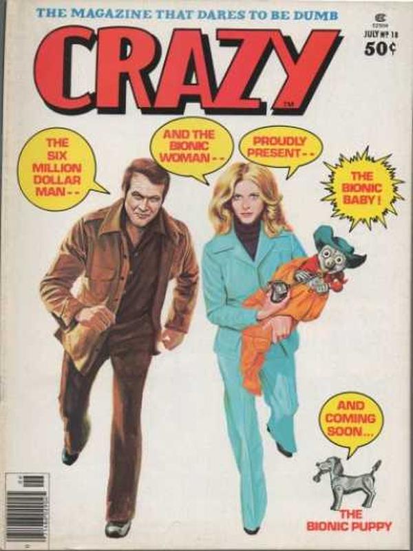 Crazy Magazine #18 cover