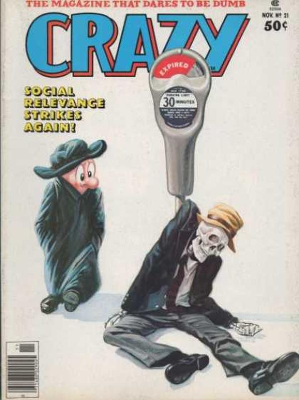 Crazy Magazine #21 cover
