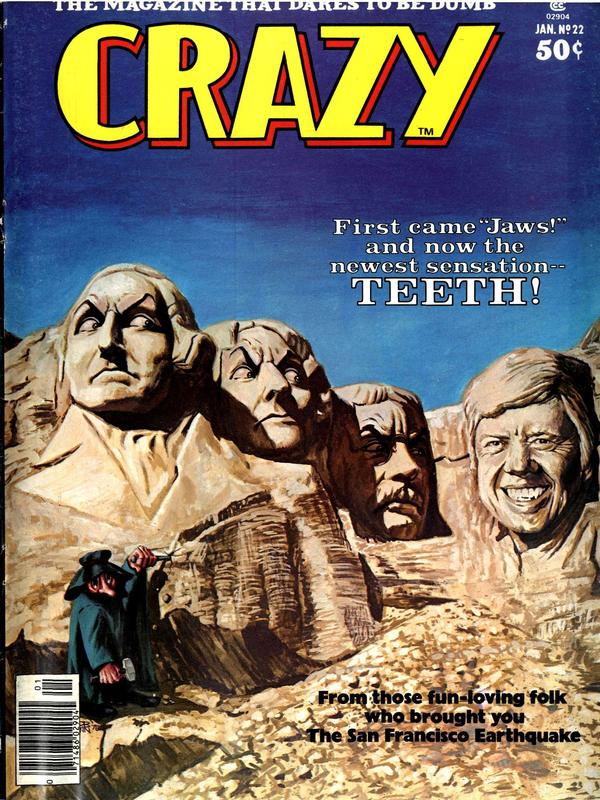 Crazy Magazine #22 cover