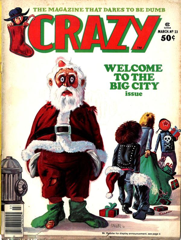Crazy Magazine #23 cover