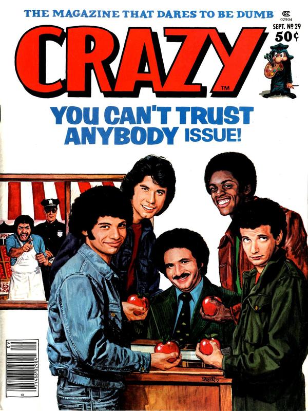 Crazy Magazine #29 cover